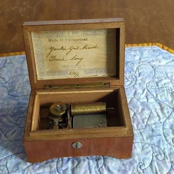 Antique Other - 🎉Host Pick🔥1910 Music Box